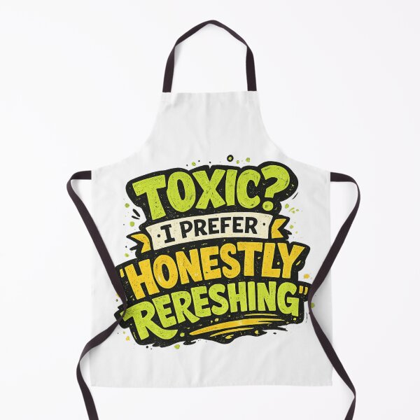Item preview, Toxic? I Prefer 'Honestly Refreshing designed and sold by Nikki Krishna.