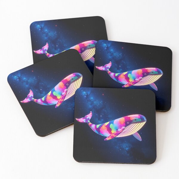 Item preview, Vibrant Cosmic Whale in Galaxy designed and sold by cuprum.