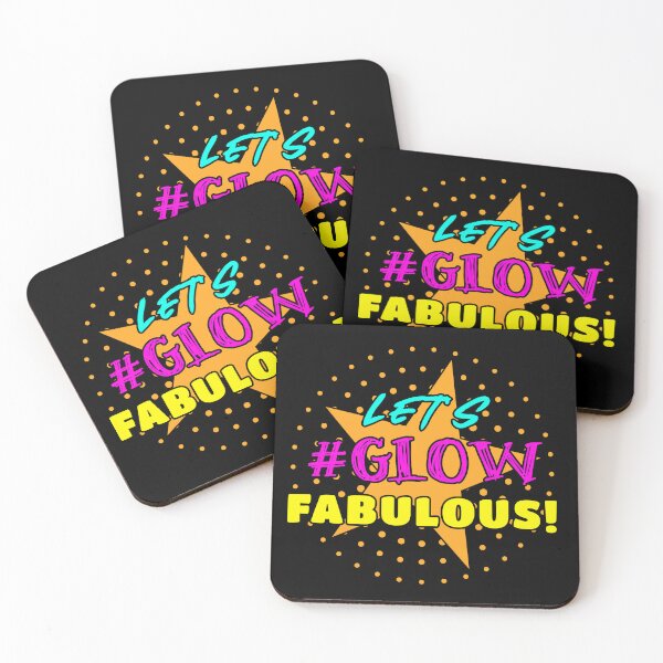 Item preview, Let's glow fabulously - Birthday - 80s - Retro - Colorful designed and sold by Like it Different.