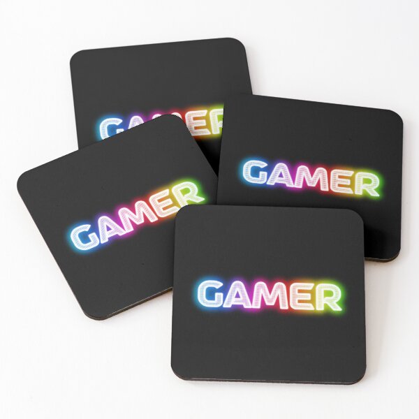 Item preview, GAMER Neon Spectrum Typography designed and sold by Wawan35200.