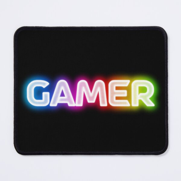 Item preview, GAMER Neon Spectrum Typography designed and sold by Wawan35200.