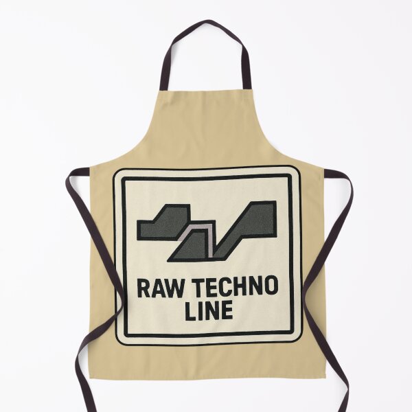 Item preview, Raw Techno Line – Minimal Underground Techno Symbol designed and sold by |TRSSHOP|.
