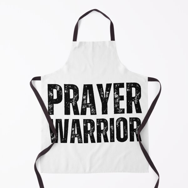 Item preview, Prayer Warrior Christian Shirt – Bold Distressed Faith Design for Spiritual Strength & Intercession Black Font designed and sold by GFamilyC.