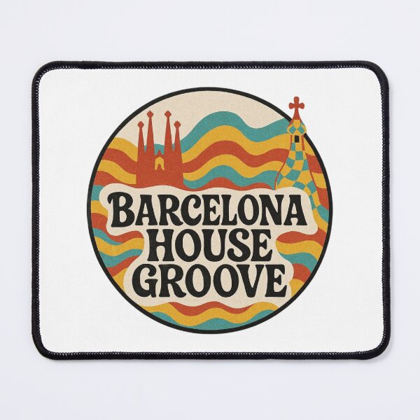 Item preview, Barcelona House Groove – Electronic City House Culture Design designed and sold by |TRSSHOP|.