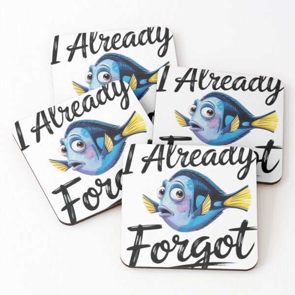 Item preview, Dory Minimal Cartoon Illustration Based on Finding Dory Animated Pixar Character designed and sold by TrotterToma.