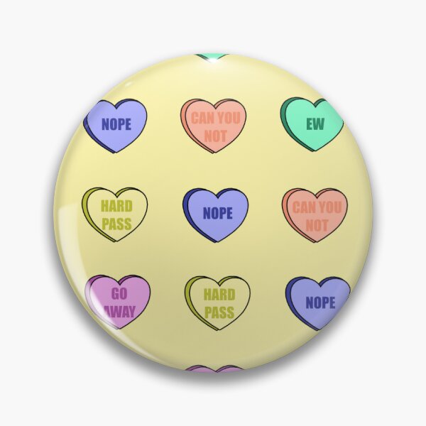 Item preview, Anti Valentines Day Candy Hearts designed and sold by Tiiiffanie.