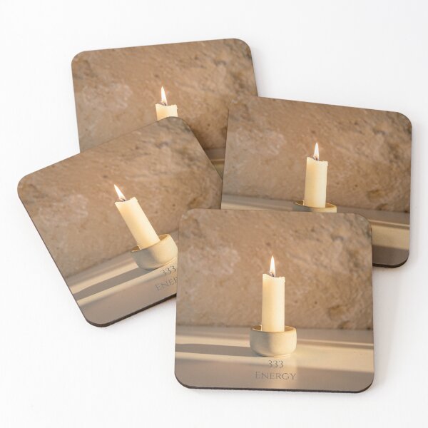Item preview, Angel Number 333 Energy | Warm Minimalist Candle & Fire Element designed and sold by Frame of Mind .