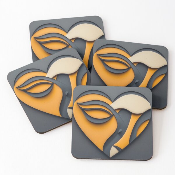 Item preview, Abstract Heart Sculpture designed and sold by sneidere9dace.