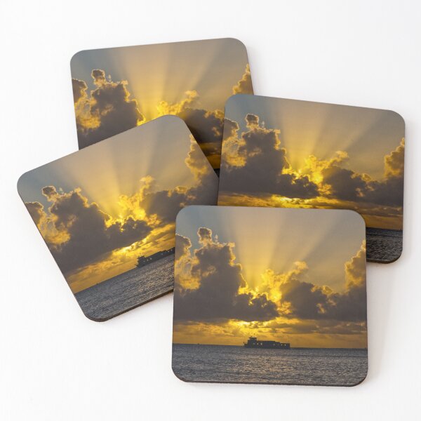 Item preview, Island Sunset Ferry designed and sold by AWanderingMind.