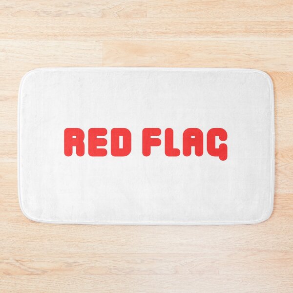 Item preview, Human Red Flag - Toxic Dating Meme Sarcastic Quote designed and sold by A&.