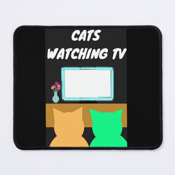 Item preview, CATS WATCHING TV designed and sold by GrindWardrobe.