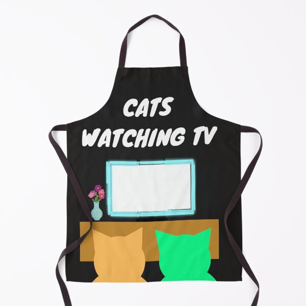 Item preview, CATS WATCHING TV designed and sold by GrindWardrobe.