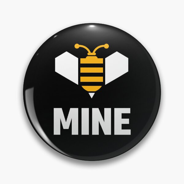 Item preview, Bee mine funny quote. Love romantic. Valentines day designed and sold by Artycom.