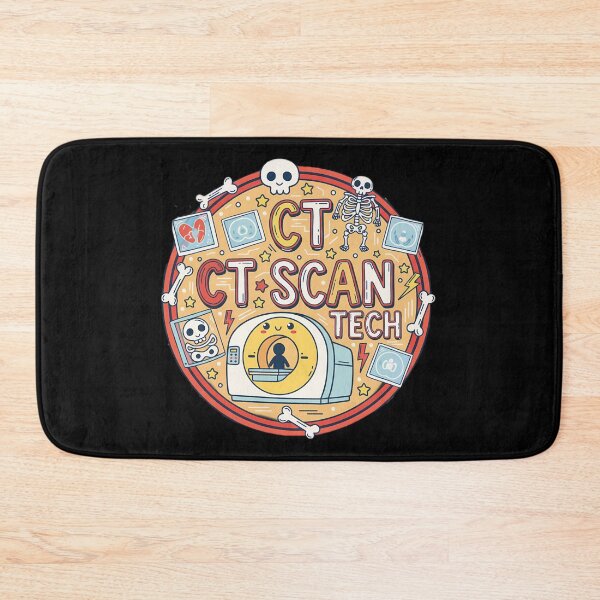 Item preview, Kawaii CT Scan Technologist - Retro Radiology Art designed and sold by MyProfessionaltees.