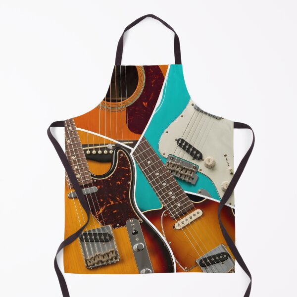 Item preview, Guitar Wall Art Collage Electric Acoustic Instruments designed and sold by Neonyx2020.