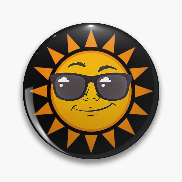 Item preview, Cool Smiling Sun Wearing Sunglasses Summer Vibes Design designed and sold by Amanda's Factory.