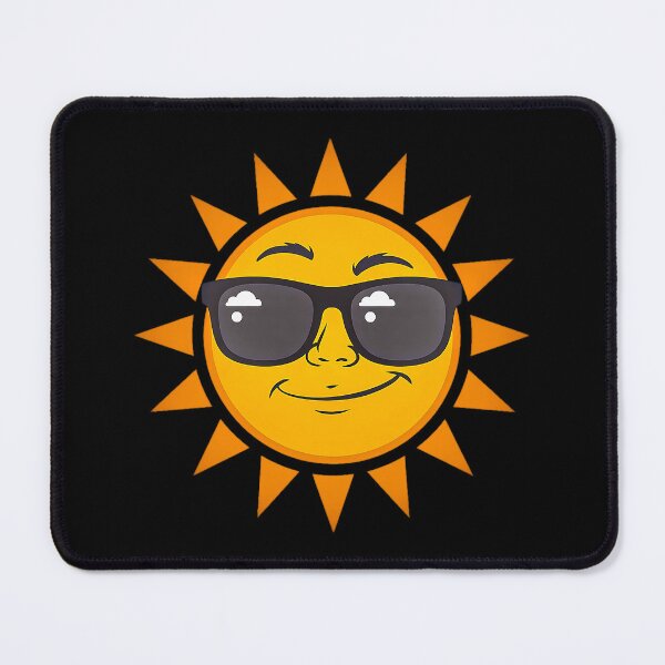 Item preview, Cool Smiling Sun Wearing Sunglasses Summer Vibes Design designed and sold by Amanda's Factory.