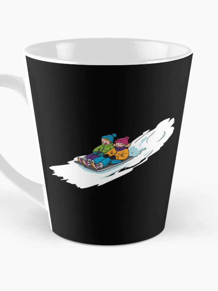 Thumbnail 3 of 4, Coffee Mug, Snowy Fun Ride designed and sold by Aetheriswork.