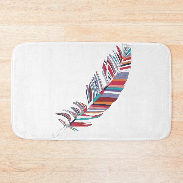 Item preview, Feather Sticker — Minimalist Art designed and sold by iampaulmorris.