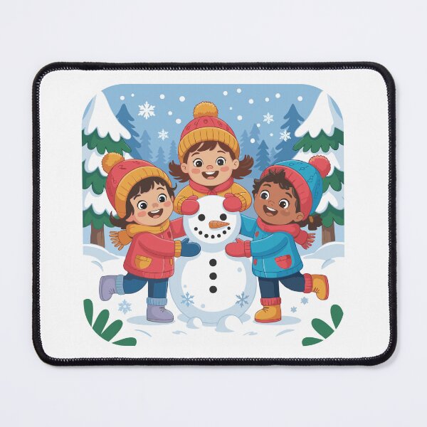 Item preview, Joyful Winter Adventures: The Snowy Squad designed and sold by desinganddecor.