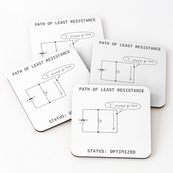 Item preview, Short Circuit Logic | Path of Least Resistance Engineering Schematic designed and sold by LogicRoots.