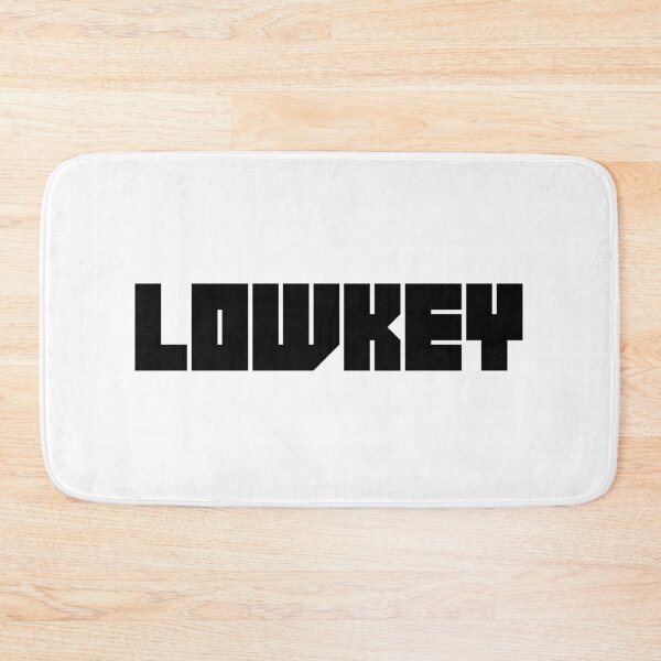 Item preview, Lowkey - Minimalist Aesthetic Typography Just Lowkey - Chill Vibes designed and sold by A&.