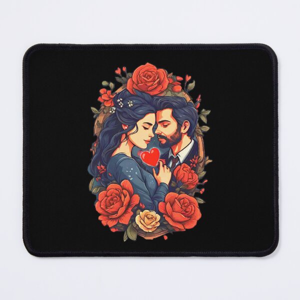 Item preview, Romantic couple oval frame! designed and sold by Giulivo Store Graphic.