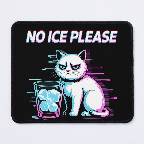 Item preview, No Ice Please Funny Cat Meme Men Women designed and sold by BLZART.