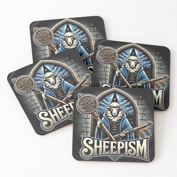 Item preview, Sheepism: Keeper of the Key (Fantasy Wizard Sheep) designed and sold by Thpoar.