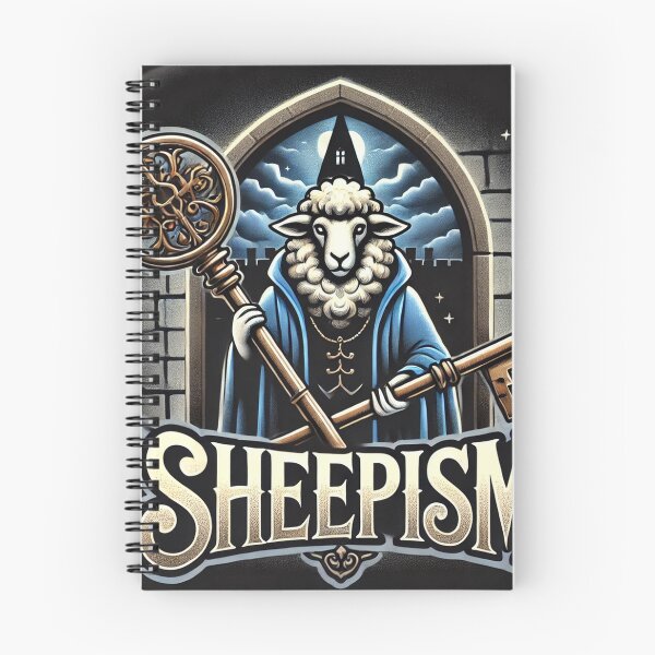 Item preview, Sheepism: Keeper of the Key (Fantasy Wizard Sheep) designed and sold by Thpoar.