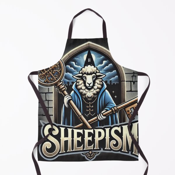 Item preview, Sheepism: Keeper of the Key (Fantasy Wizard Sheep) designed and sold by Thpoar.