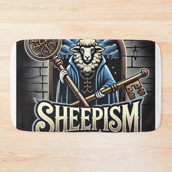 Item preview, Sheepism: Keeper of the Key (Fantasy Wizard Sheep) designed and sold by Thpoar.