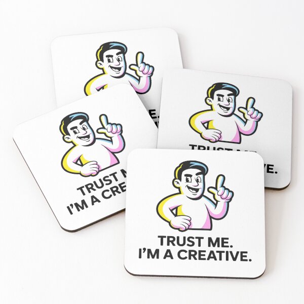 Item preview, Overconfident Artist – “Trust Me. I’m a Creative.” Funny Original T-Shirt designed and sold by Karlas-things.