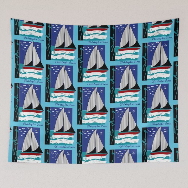 Item preview, Christopher Cross - Sailing Retro 70s Yacht Rock Sunset designed and sold by acquiesce13.