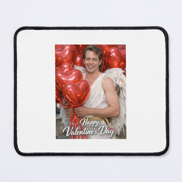 Item preview, Steve Buscemi Cupid Happy Valentine's Day funny prank love heart meme designed and sold by CheeseBlueprint.