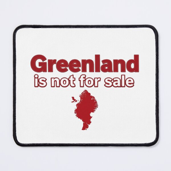Item preview, Greenland Is Not For Sale Arctic Independence Message designed and sold by Star3NowForMe.