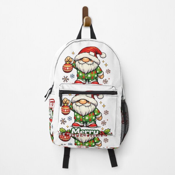 Item preview, Festive Christmas Gnome Art Merry Christmas Cute Holiday Pajama Gnome Design designed and sold by Moriarty's Digital Visions.