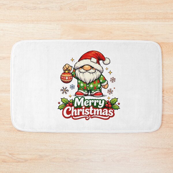 Item preview, Festive Christmas Gnome Art Merry Christmas Cute Holiday Pajama Gnome Design designed and sold by Moriarty's Digital Visions.