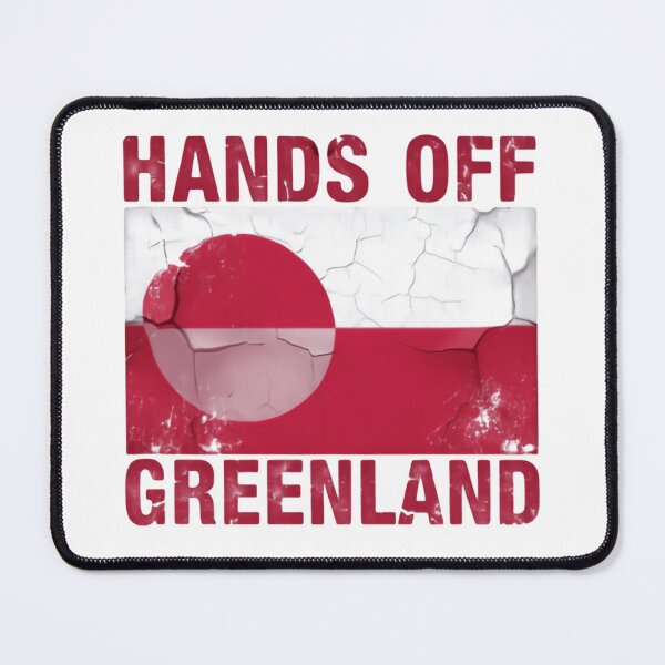 Item preview, Hands Off Greenland Is Not For Sale Sovereignty Protest designed and sold by Star3NowForMe.