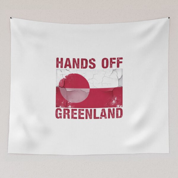 Item preview, Hands Off Greenland Is Not For Sale Sovereignty Protest designed and sold by Star3NowForMe.