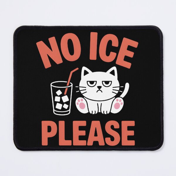 Item preview, No Ice Please Funny Cat Meme Men Women designed and sold by BLZART.
