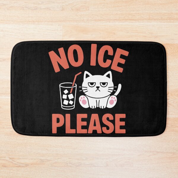 Item preview, No Ice Please Funny Cat Meme Men Women designed and sold by BLZART.