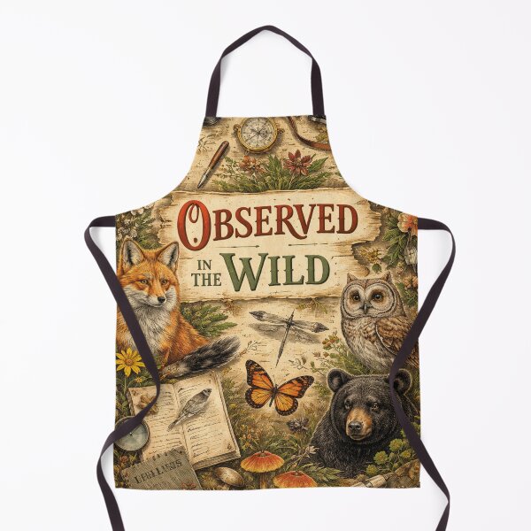 Item preview, Observed in the Wild – Nostalgic Naturalist Collage designed and sold by Mauswohn.