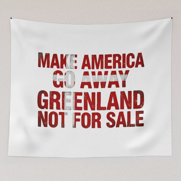 Item preview, Make America go away Greenland Is Not For Sale Arctic Freedom designed and sold by Star3NowForMe.