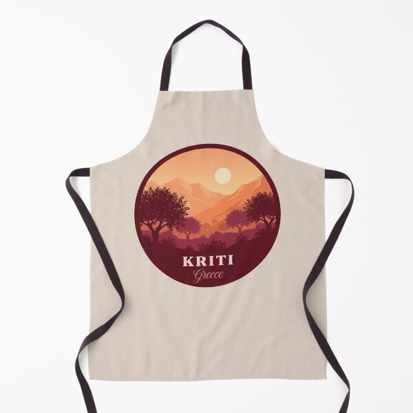 Item preview, Kriti Greece Travel Badge Featuring Chania Lighthouse and Knossos Ruins designed and sold by InvestingRoad.