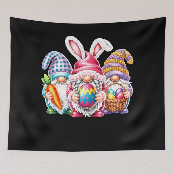 Item preview, Easter Cute Gnomes Crew Bunny Ears Egg Hunt Women Girls designed and sold by clothesy7.