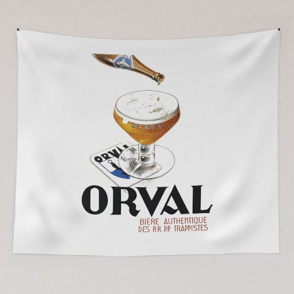 Item preview, 1950ies publicity for a Belgian Trappist beer. designed and sold by RickTellon.