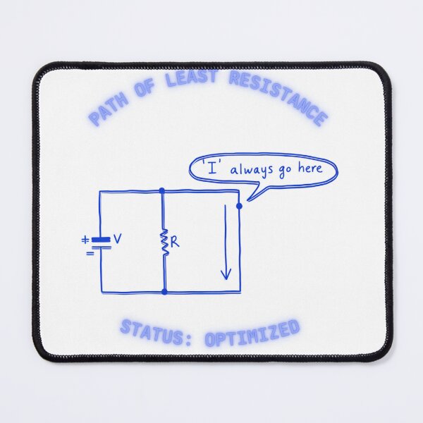 Item preview, Short Circuit Logic - Path of Least Resistance Neon Schematic designed and sold by LogicRoots.