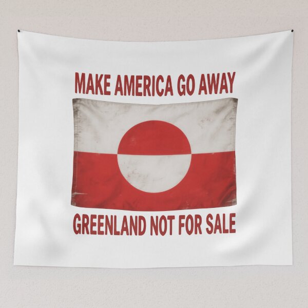 Item preview, Make America go away Greenland Is Not For Sale No Takeover Protest designed and sold by Star3NowForMe.