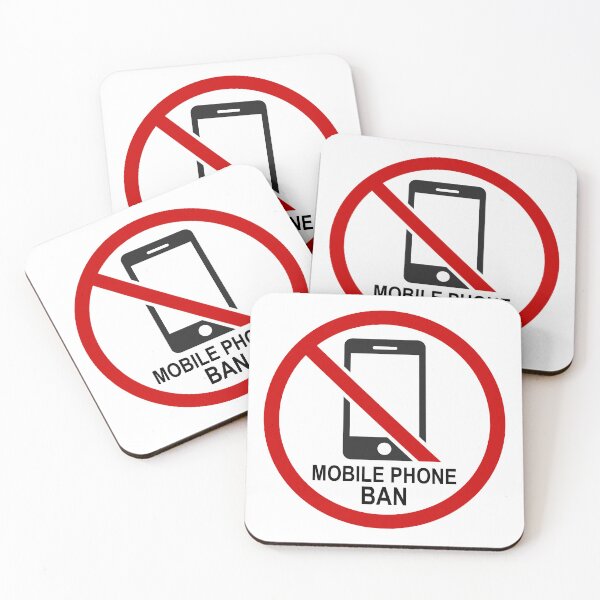 Item preview, MOBILE PHONE BAN designed and sold by RafenStein.